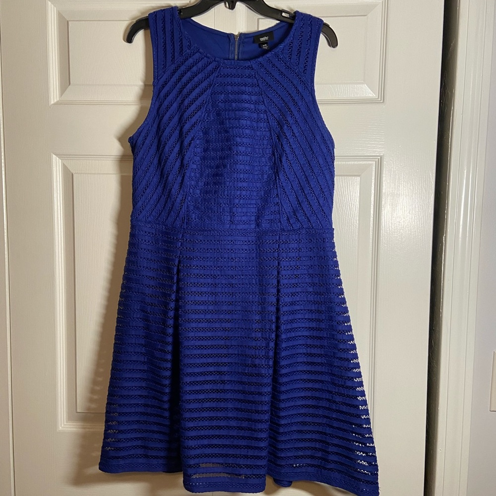 Blue dress